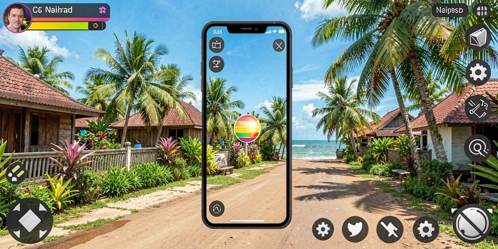 Tampilan antarmuka aplikasi yang menarik dan mudah digunakan.