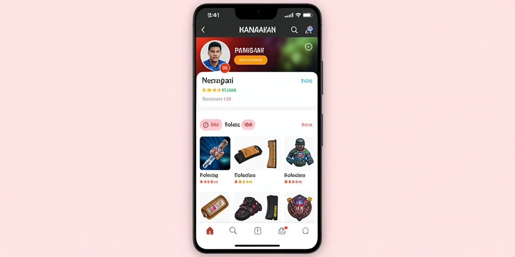 Tampilan awal aplikasi BIG77 yang menarik.