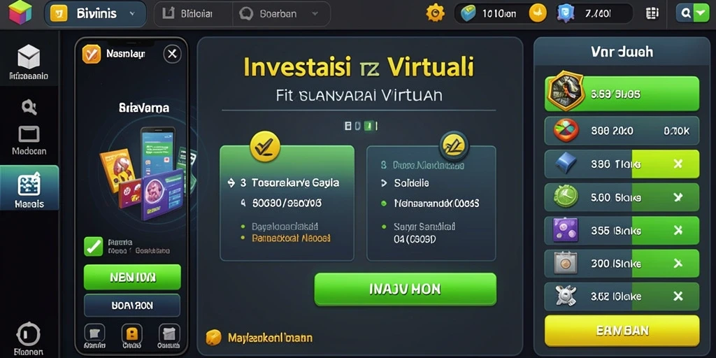 Tampilan antarmuka yang menarik dan user-friendly.