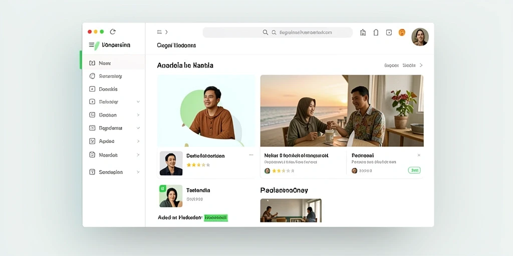 Tampilan antarmuka yang menarik dan user-friendly.