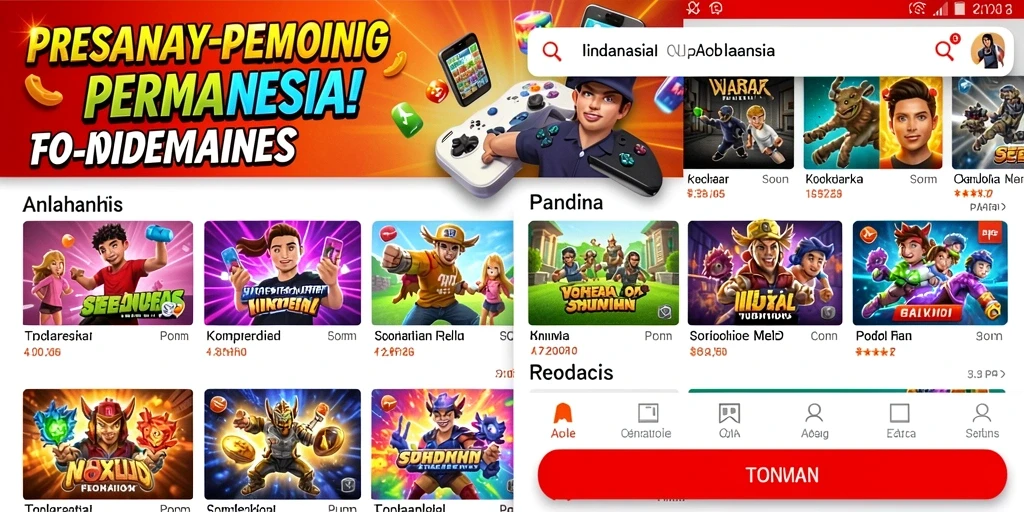 Tampilan antarmuka yang menawan dan mudah dinavigasi.