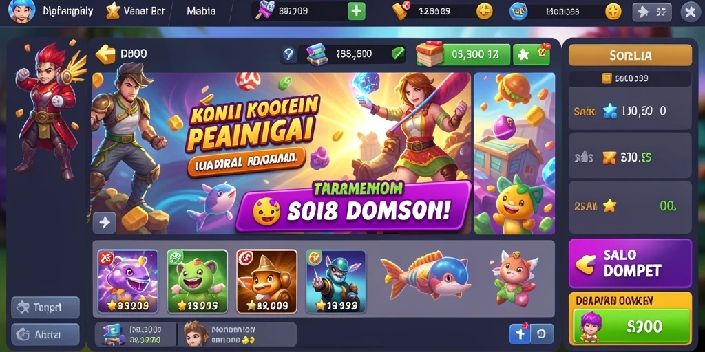 Tampilan antarmuka yang ramah pengguna dan menarik.