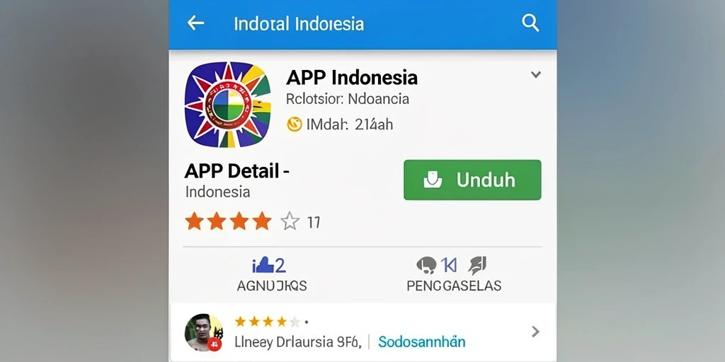 Tampilan antarmuka yang user-friendly.