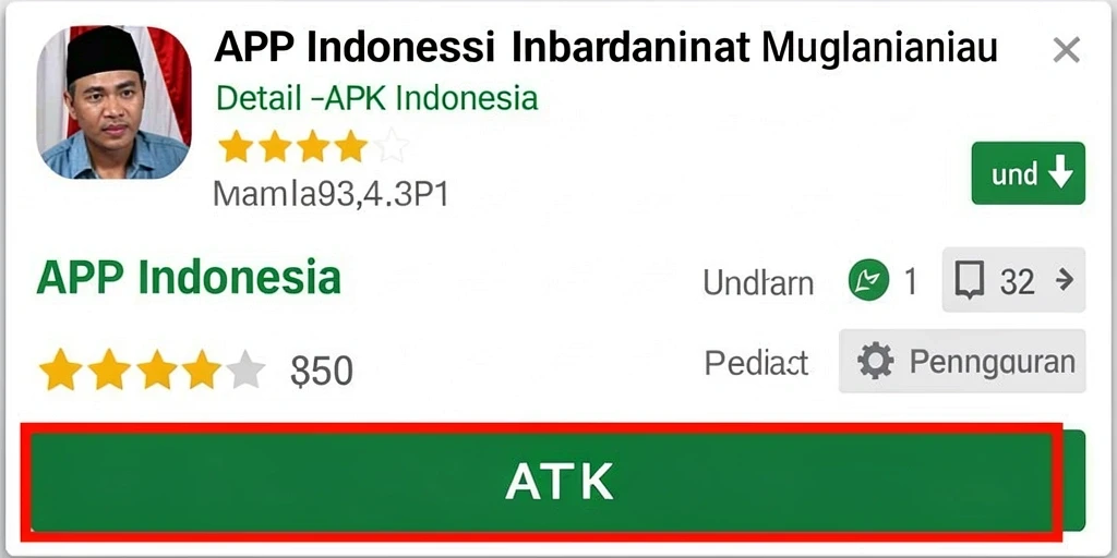 Tampilan antarmuka yang sederhana dan intuitif.