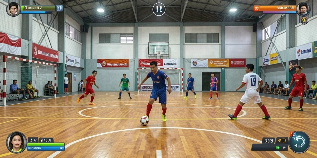 Tampilan karakter utama yang menarik dengan desain yang keren.
