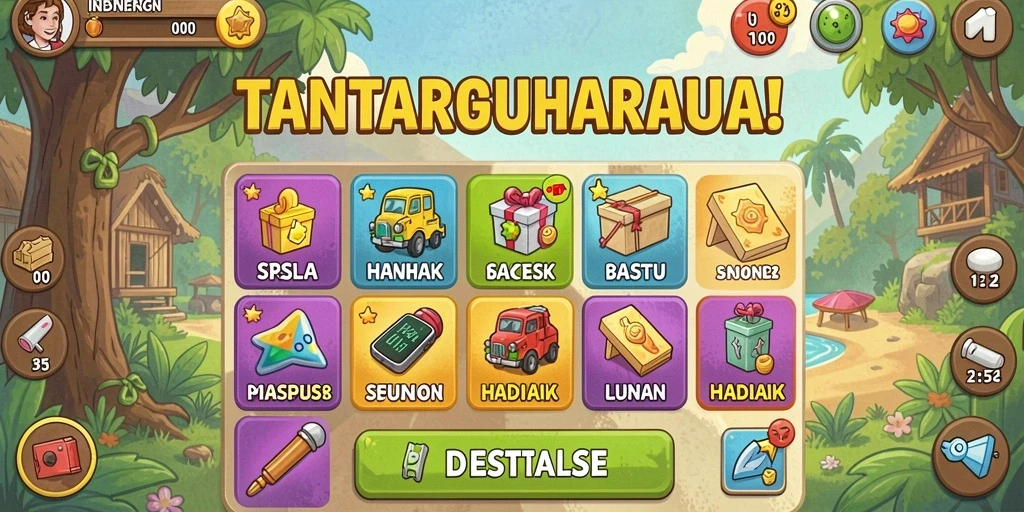 Tampilan antarmuka yang modern dan menarik.