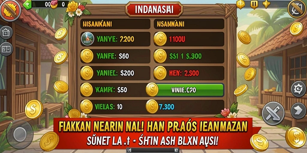 Screenshot 1: Menampilkan pemandangan indah dari dunia MENYALA78.