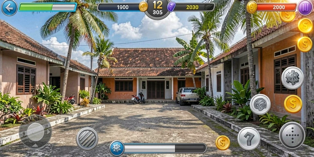 Tampilan menarik dan modern dari aplikasi TOP1TOTO.