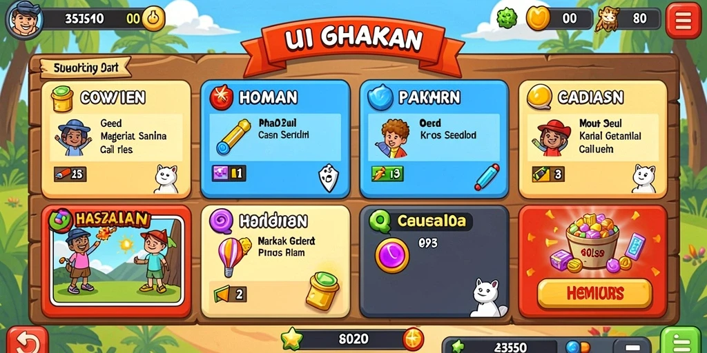 Antarmuka yang ramah pengguna dan menarik.