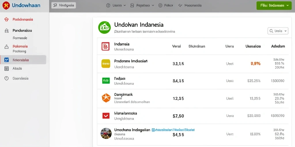 Tampilan antarmuka yang user-friendly untuk navigasi mudah.